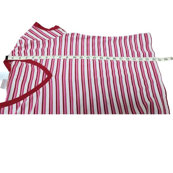 No Boundaries Red , White Pink and Green Short Sleeve T-shirt Junior Size 7-9 - Picture 5 of 8